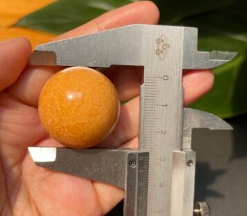 Spectacular 182.14 Carat Round Deep Orange Natural Melo Melo Pearl 4 182 Carat Natural Melo Melo Pearl 4