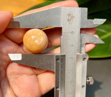 Exquisite 51 Carat Big Round Shape Orange Melo Melo Pearl 6 51 carat Melo Melo Pearl 4