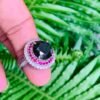 Black Diamond Ring With Rubies Diamonds 5