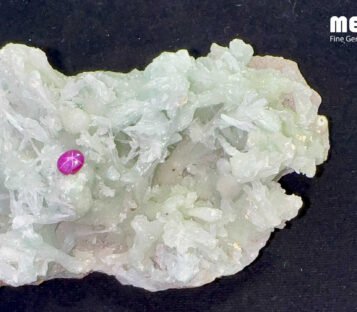 Da Ruby Star tu nhien 0,9ct 2