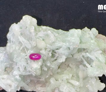 Star Ruby Natural Nghe An Red 1,1 Carat 4 Da Ruby Star tu nhien 1,1ct 4