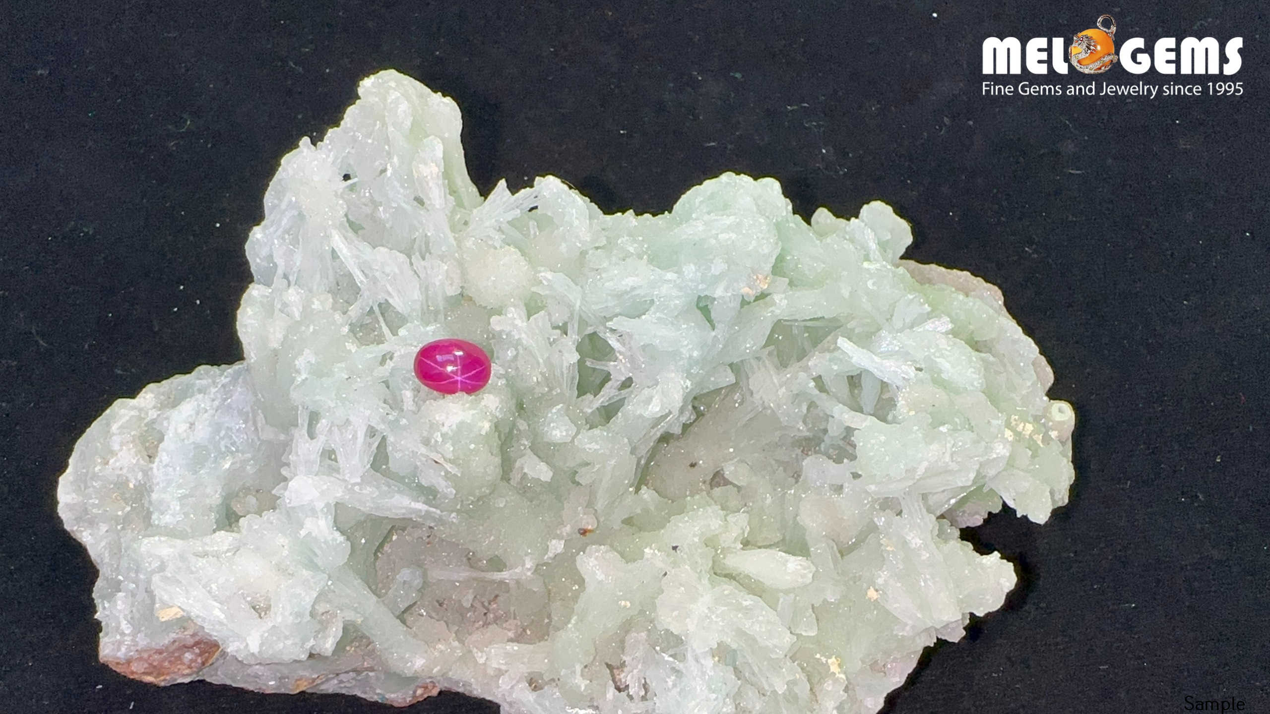 Star Ruby Natural Nghe An Red 1,3 Carat 9 Da Ruby Star tu nhien 1,3 ct RB0518 1