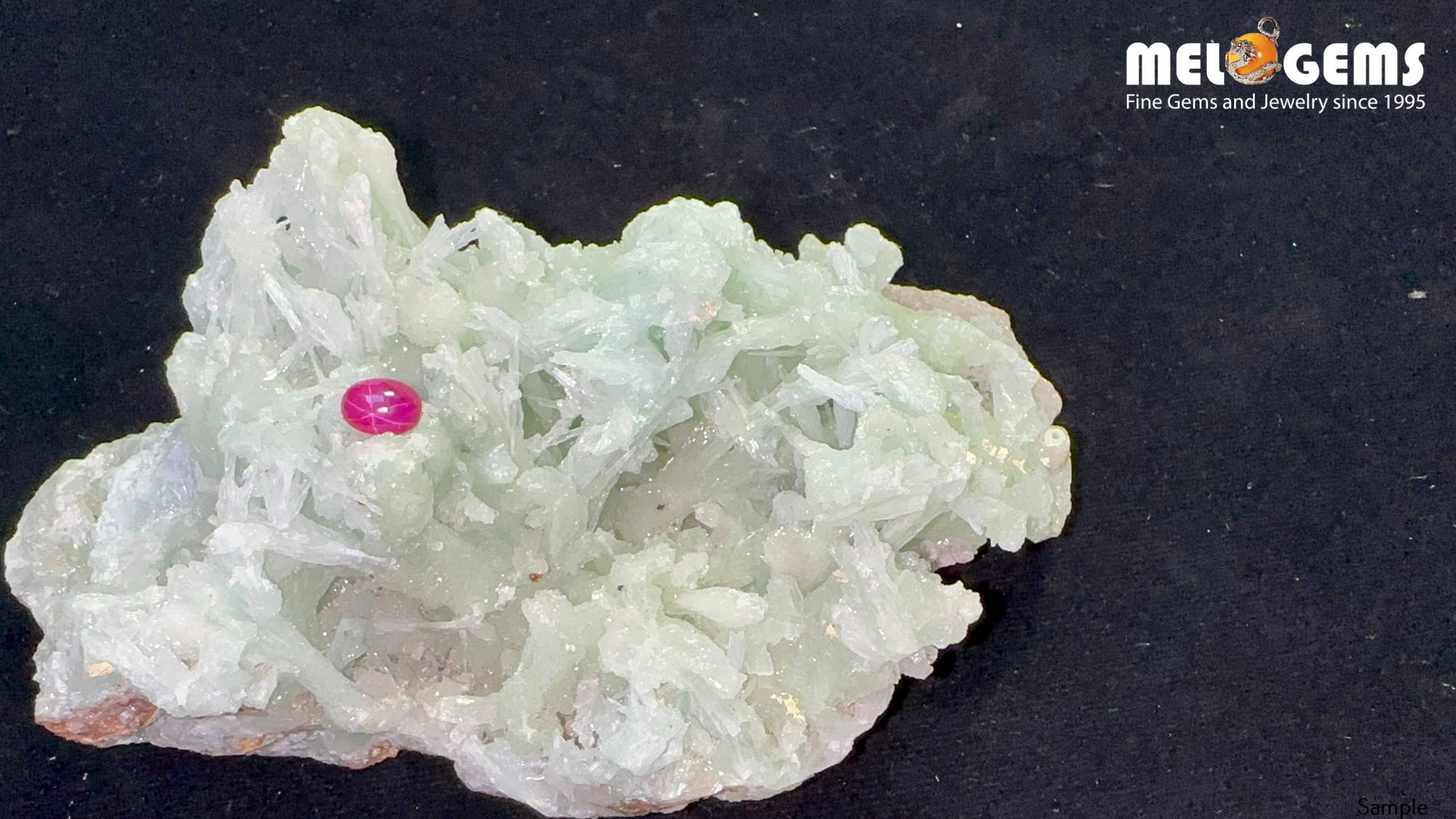 Star Ruby Natural Nghe An Red 1,3 Carat 5 Da Ruby Star tu nhien 1,3 ct RB0518 5