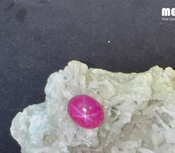 Star Ruby Natural Luc Yen Dark Red 15,15 Carat 4 Da Ruby Star tu nhien 15,15 ct 4