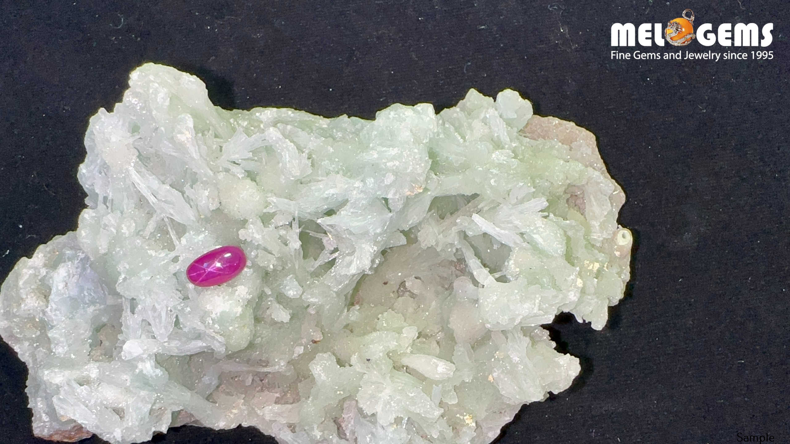 Star Ruby Natural Nghe An Red 1,65 Carat 7 Da Ruby Star tu nhien 1,65ct 3