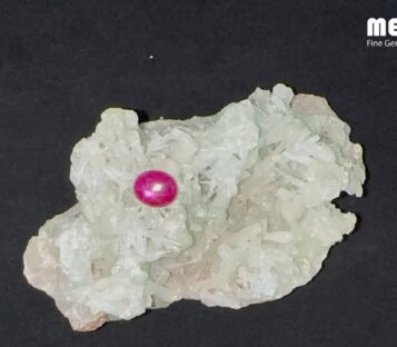 Da Ruby Star tu nhien 2,10 ct 5