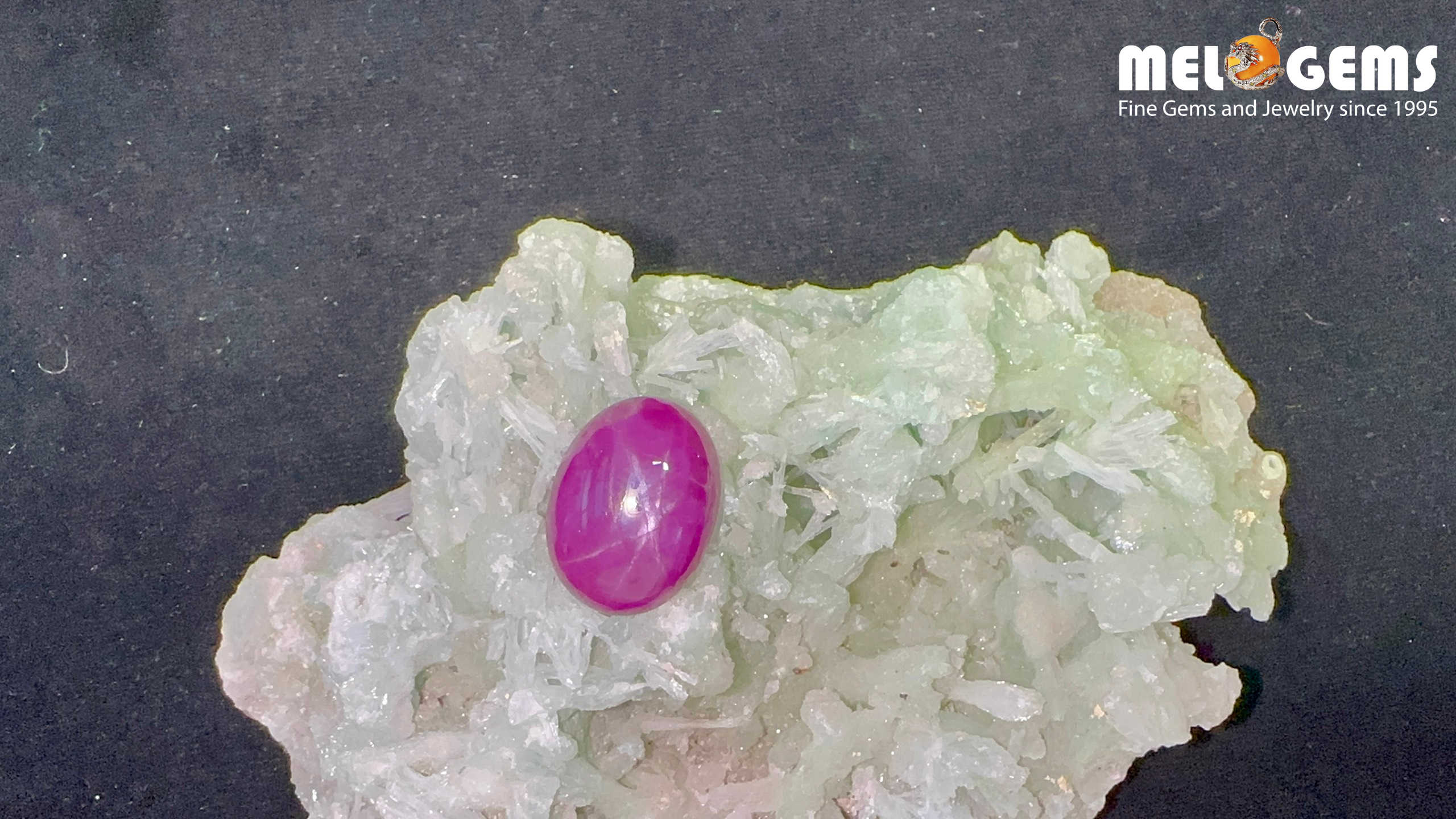 Star Ruby Natural Dark Red Luc Yen 21,60 Carat 8 Da Ruby Star tu nhien 21,60ct 3