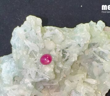 Da Ruby Star tu nhien 3,40 ct 2