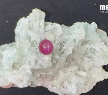 Da Ruby Star tu nhien 3,65 ct 2