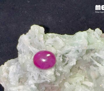 Da Ruby Star tu nhien 6,25ct 3