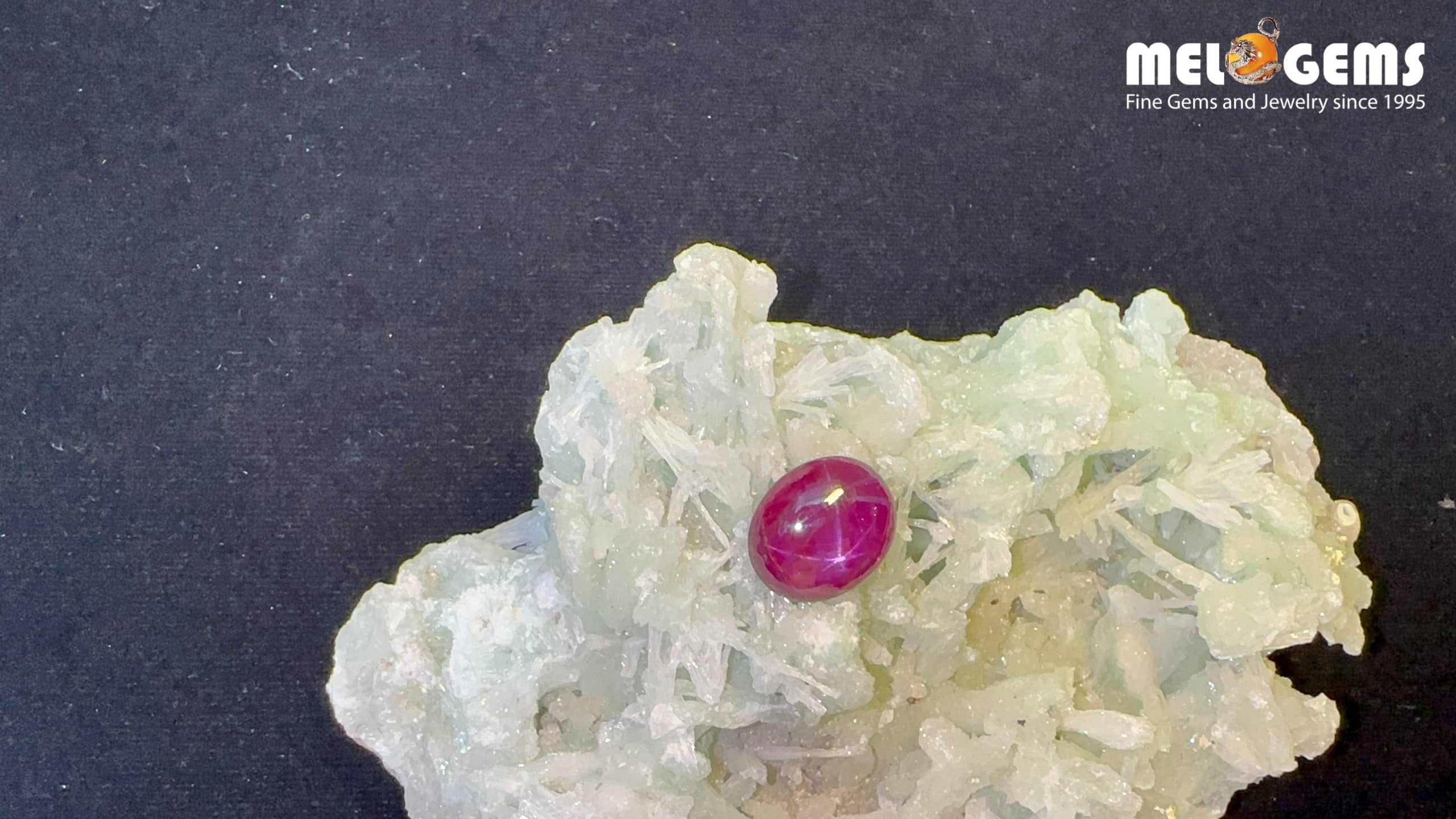 Star Ruby Natural Luc Yen Dark Red 8,85 Carat 7 Da Ruby Star tu nhien 8,85 ct 2