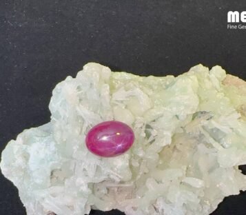 Ruby Star Natural Luc Yen 8,80 Carat 3 Da Ruby Star tu nhien 8,8ct 3