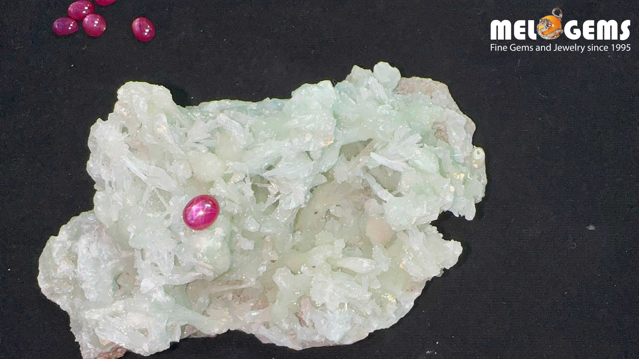 Double Star Ruby Natural Dark Red Nghe An 2,10 Carat 6 Da ruby sao doi tu nhien hang Nghe An RB1305 1