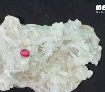 Double Star Ruby Natural Dark Red Nghe An 1,60 Carat 5 Da ruby sao doi tu nhien hang Nghe An RB1307 2