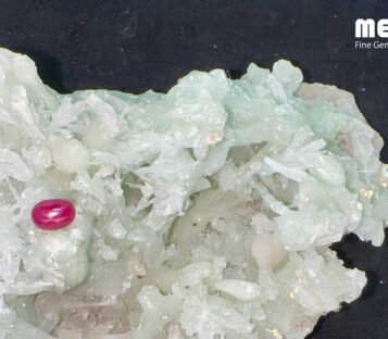 Double Star Ruby Natural Dark Red Nghe An 1,40 Carat 3 Da ruby sao doi tu nhien hang Nghe An RB1309 3