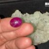 Star Ruby Natural Dark Red Luc Yen 10,95 Carat 2 Da ruby sao tu nhien hang Luc Yen RB1402 1