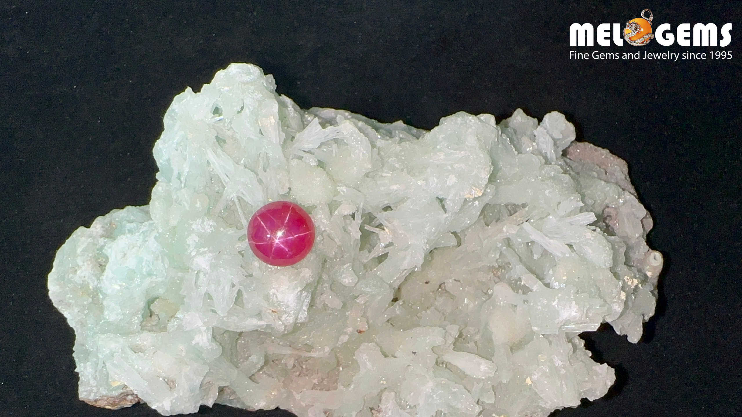 Star Ruby Natural Red Luc Yen 4,55 Carat 6 Da ruby sao tu nhien hang Luc Yen RB1703 1