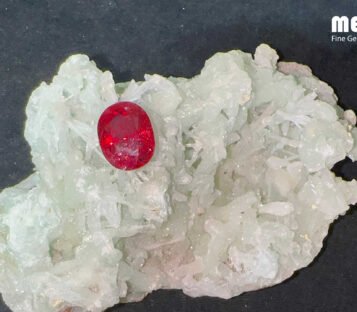 Spinel Red Natural Luc Yen 15 Carat 3 Da spinel do tu nhien hang Luc Yen RSP0102 3