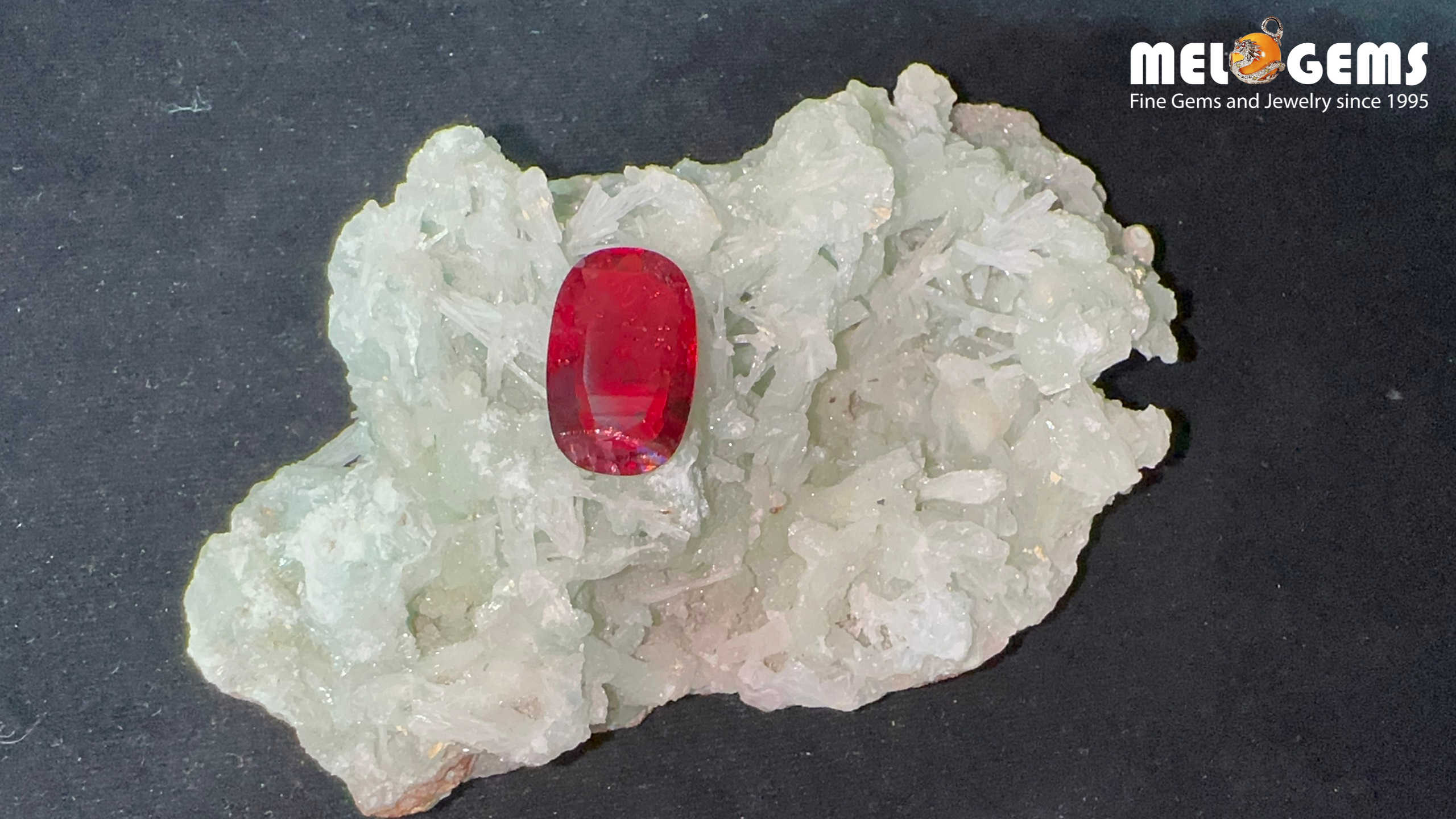 Spinel Red Natural Luc Yen 12,70 Carat 4 Da spinel do tu nhien hang Luc Yen RSP0103 2