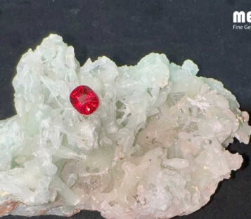 Spinel Red Natural Luc Yen 3,40 Carat 4 Da spinel do tu nhien hang Luc Yen RSP0305 2