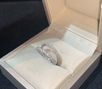 Eternity Diamond 18k White Gold Ring 2