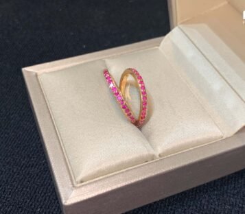 Eternity Ruby 18k Gold Ring 3
