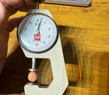 Amazing Beautiful 6.75 Carat Deep Orange Round Melo Pearl 3 ML06 3