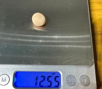 Extremely Rare and Beautiful 12,55 Carat Natural Melo Melo Pearl 6 ML08 9