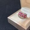 Ruby Ring With Diamonds 2