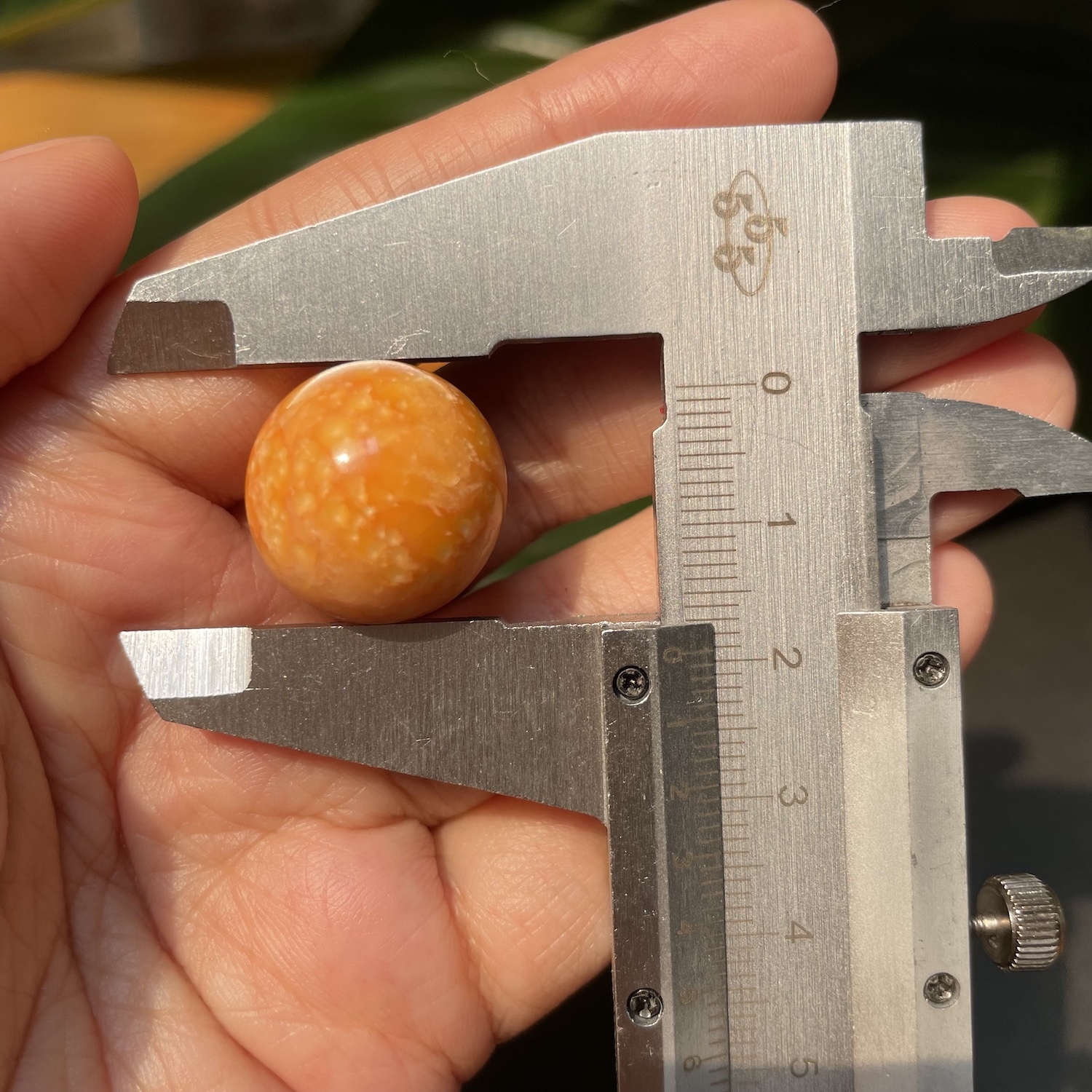 Astonishing 50.8 Carat Deep Orange Melo Melo Pearl of Unrivaled Beauty 11 50 carat melo melo Pearl 3 1