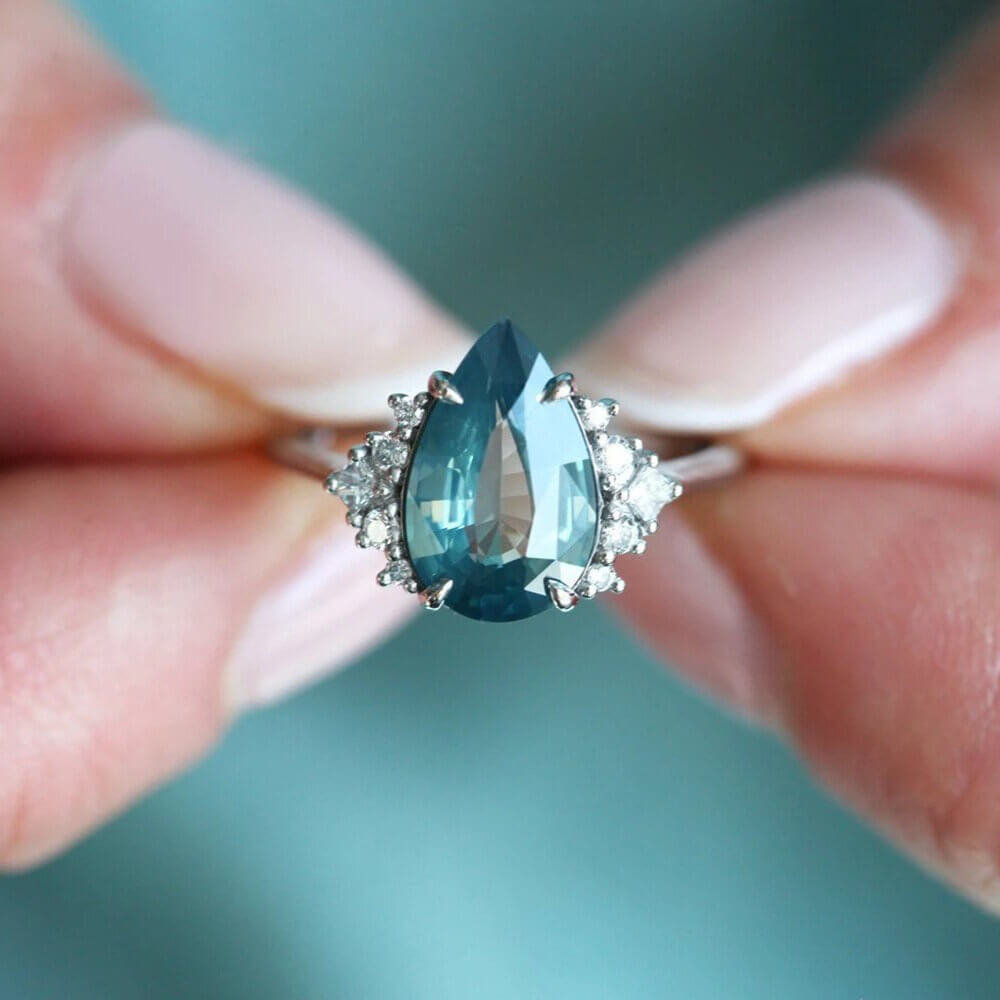 How to Shop for a Ring with a Sapphire and Diamond Must Have Key 7 Caring for and Maintaining Your Sapphire and Diamond Ring