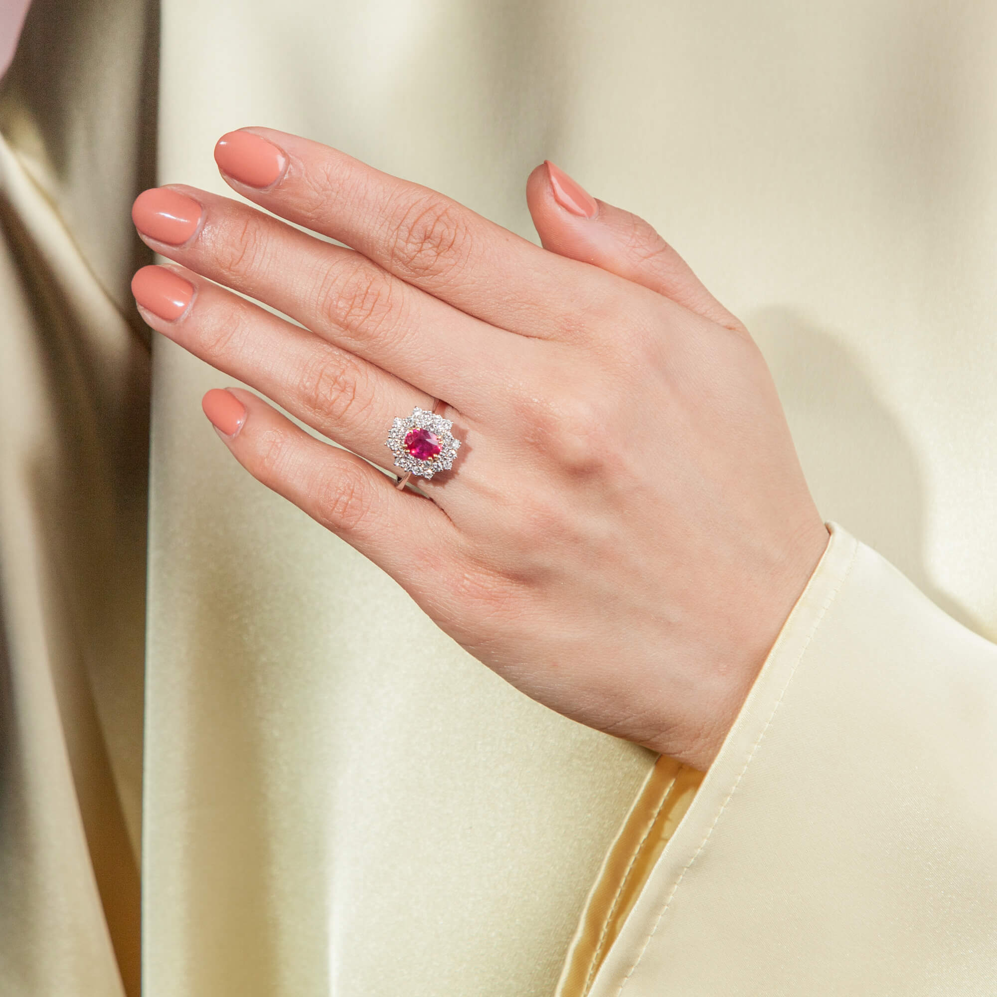 How to Shop for a Ruby with a Diamond Ring 7 Caring for Your Ruby and Diamond Ring