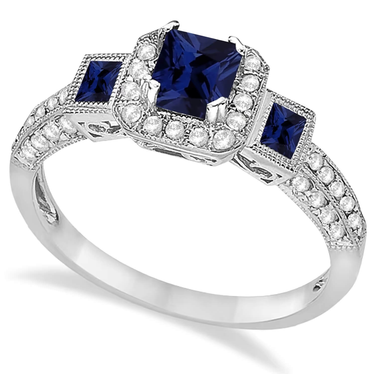 Elegant Diamond and Sapphire Ring 8 Choosing the Perfect Sapphire and Diamond Ring