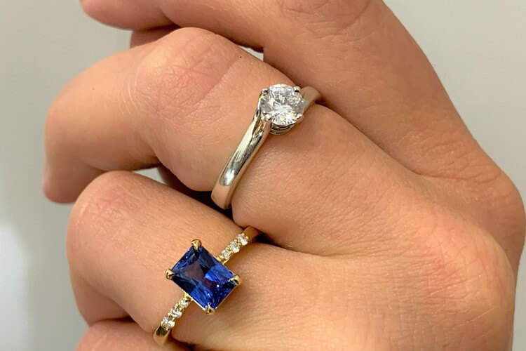 Elegant Sapphire and Diamond Ring 17 Famous Sapphire and Diamond Rings