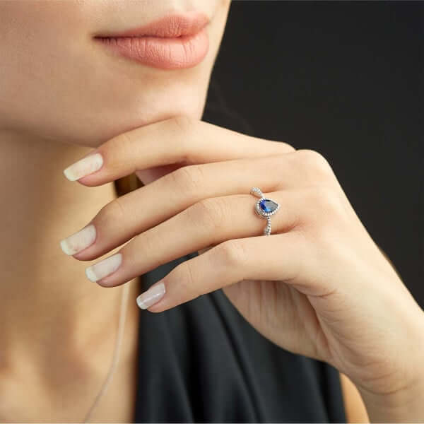 The Most Beautiful Gold, Sapphire and Diamond Rings 9 Popular designs of sapphire rings