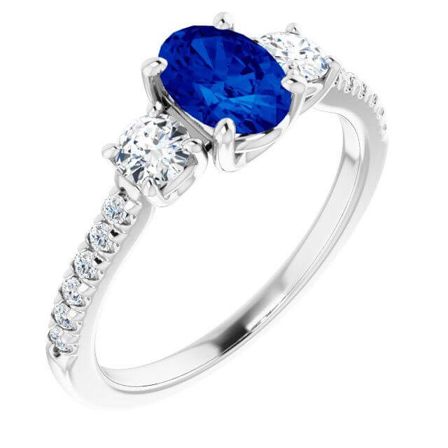 Elegant Sapphire and Diamond Ring 8 Pricing and Value