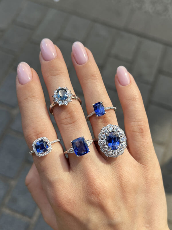 The Most Beautiful Gold, Sapphire and Diamond Rings 6 The Sapphire Rings