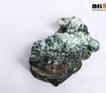 Couple Natural Jade Feng Shui Good Luck Wealthy FrogShui Power Good Luck Dragon Turtle TPT14 1