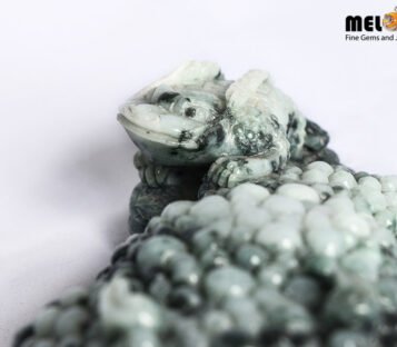 Couple Natural Jade Feng Shui Good Luck Wealthy FrogShui Power Good Luck Dragon Turtle TPT14 2