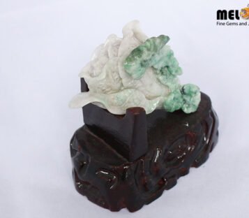 Feng Shui Jade Wealthy Good Luck Attract Cabbage TPT06