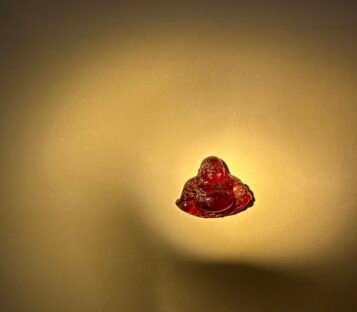 Feng Shui Ruby Smilling Happy Good Luck Statue RDL04