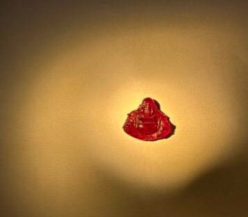 Feng Shui Ruby Smilling Happy Good Luck Statue RDL08