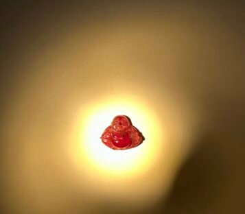 Feng Shui Ruby Smilling Happy Good Luck Statue RDL12