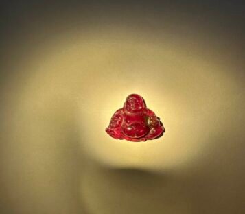 Feng Shui Ruby Smilling Happy Good Luck Statue RDL15