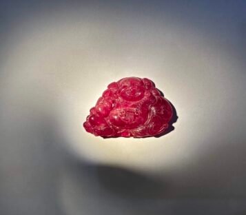 Feng Shui Ruby Smilling Happy Good Luck Statue RDL29