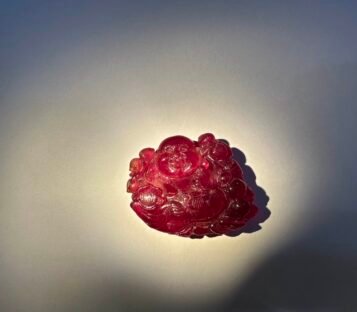 Feng Shui Ruby Smilling Happy Good Luck Statue RDL30