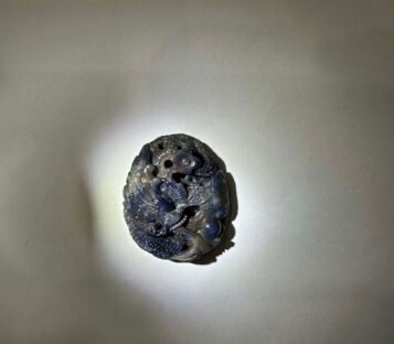 Feng Shui Sapphire Dragon Statue SRONG04