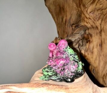 Feng Shui Smilling Happy Good Luck Statue Jade Ruby ZRDL03 3 scaled