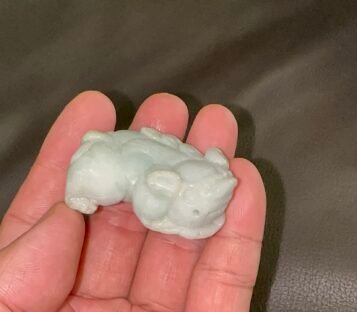 Feng Shui Wealthy Good Luck Attract Pixiu Jade TCT09