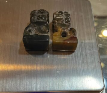 Feng Shui Wealthy Good Luck Attract Pixiu Jade TCT54